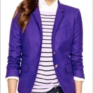 Schoolboy Blazer in Plum